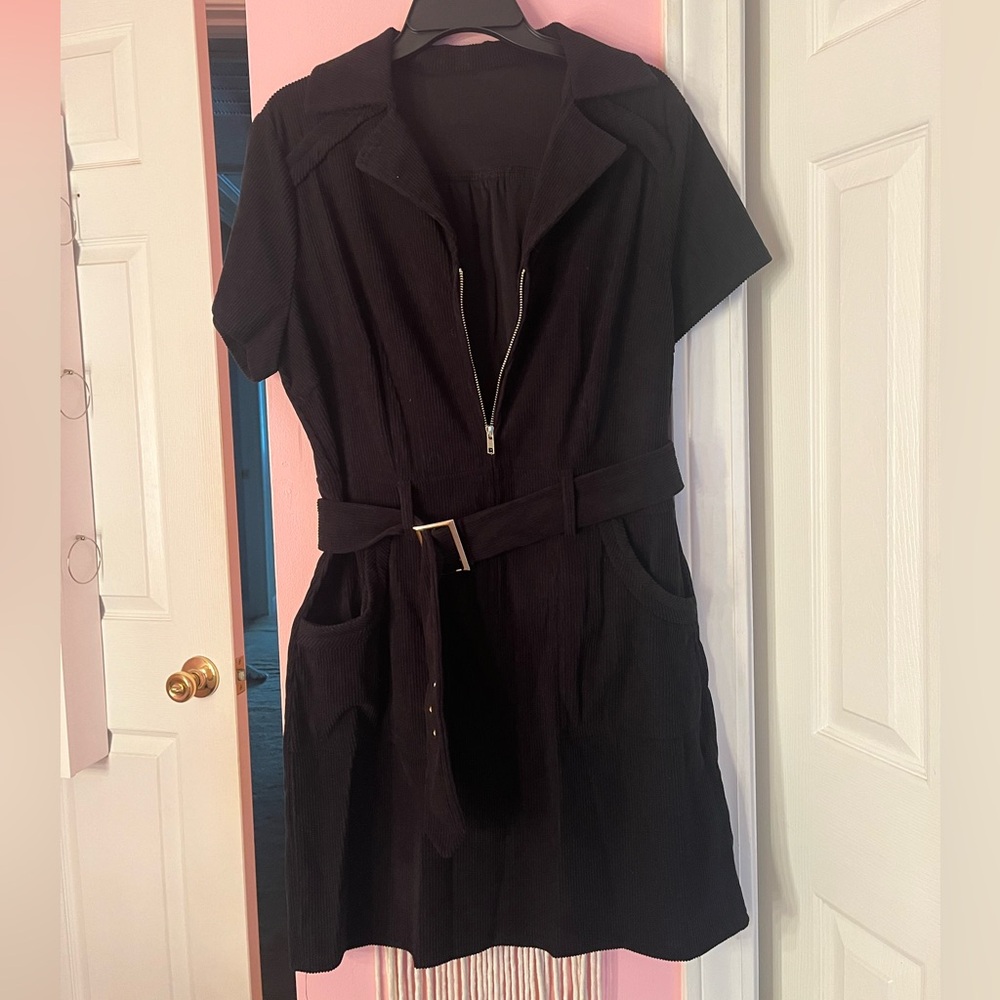 Corduroy dress